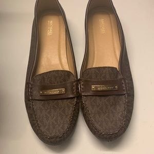 Michael  Kors brown shoes size 10